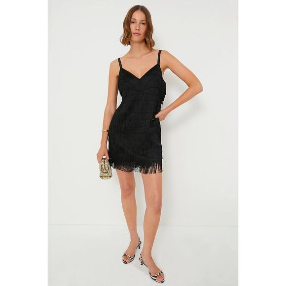 TUCKERNUCK Black Bristol Dress Size L NWT Retail $198 Tuckernuck - Picture 4 of 8